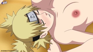 NARUTO Sasuke Foda-se Hinata Sakura Temari peitos missionários anime hentai desenho animado mitsuri